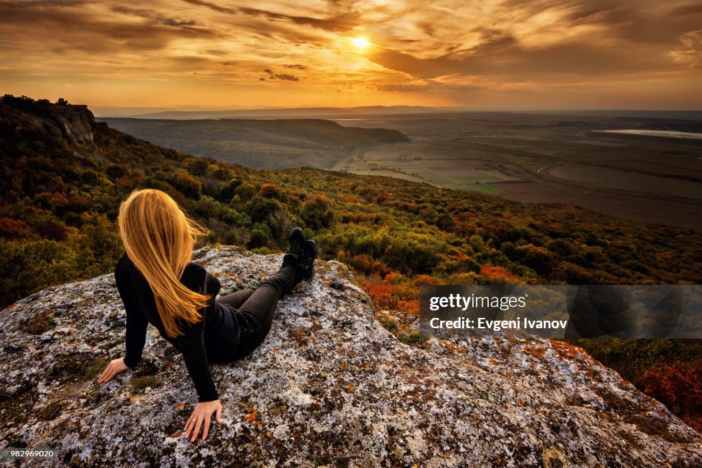 Sunset from the top