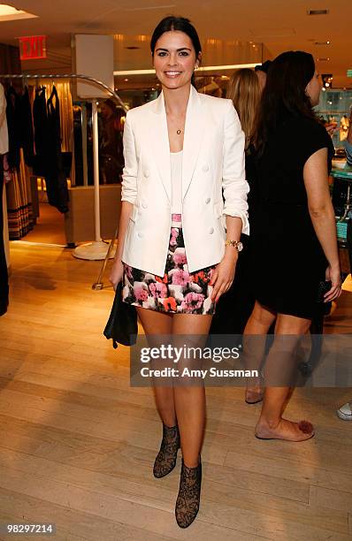 Katie Lee attends the Book Party for Derek Blasberg's 'Classy' at Barneys New York on April 6, 2010 in New York City.
