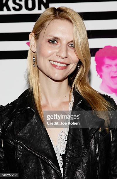 Actress Claire Danse attends the opening night of "Bloody Bloody Andrew Jackson" at The Union Square Ballroom on April 6, 2010 in New York City.