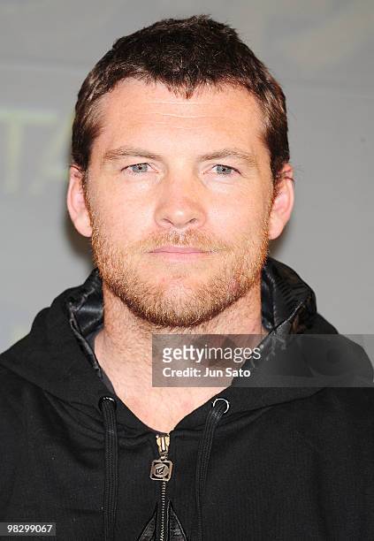 Actor Sam Worthington attends the 'Clash of the Titans' Press conference at Grand Hyatt Tokyo on April 7, 2010 in Tokyo, Japan. The film will open on...