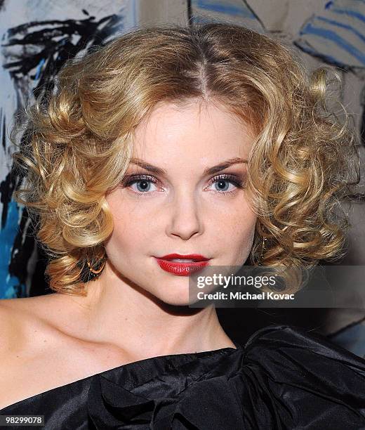 Actress Izabella Miko attends The Buzz Girls Timeless Style Fashion Show Benefit at The Mark on April 6, 2010 in Los Angeles, California.