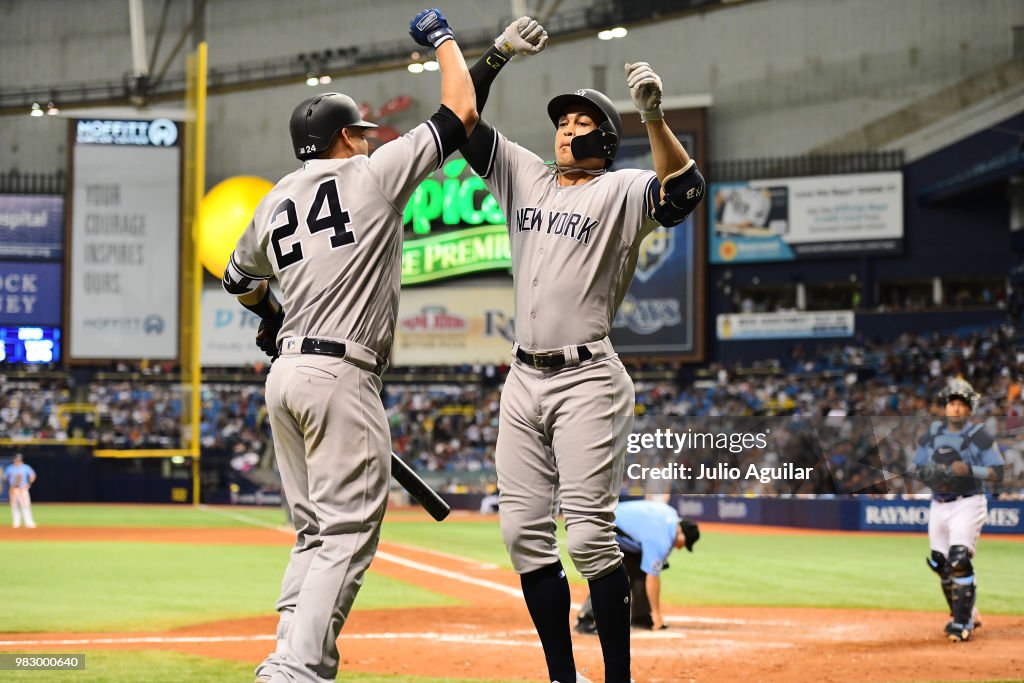 New York Yankees v Tampa Bay Rays