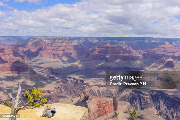 grand canyon national park - hopi point stock pictures, royalty-free photos & images