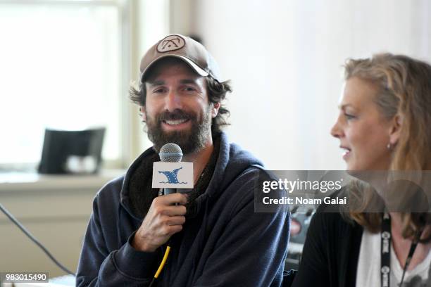 Dana Adam Shapiro and Kimberly Reed attend Morning Coffee at the 2018 Nantucket Film Festival - Day 5 on June 24, 2018 in Nantucket, Massachusetts.