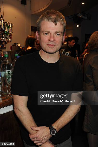 Mark Haddon attends the afterparty of Opening Night Polar Bears at the Donmar theatre on April 6, 2010 in London, England.