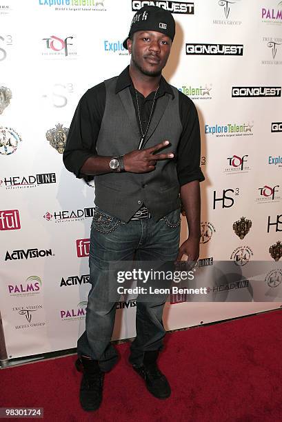 Edwin Hodge arrives at Boulevard3 on April 6, 2010 in Hollywood, California.