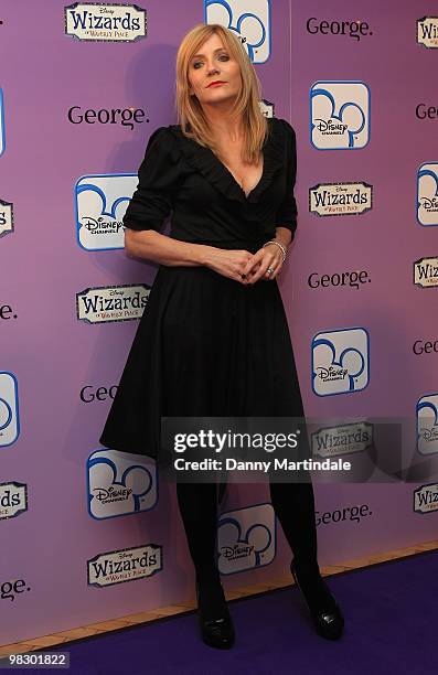 Michelle Collins attends the launch of Disney Channel's 'Wizards of Waverly Place' fashion range on April 7, 2010 in London, England.