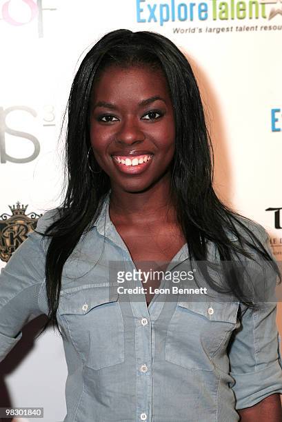 Camile Winbush arrives at Boulevard3 on April 6, 2010 in Hollywood, California.