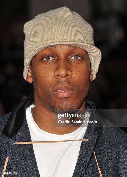 Lemar arrives at the World Film Premiere of 'Clash of the Titans' at the Empire Leicester Square on March 29, 2010 in London, England.