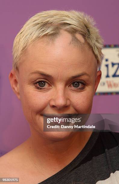 Gail Porter attends the launch of Disney Channel's 'Wizards of Waverly Place' fashion range on April 7, 2010 in London, England.
