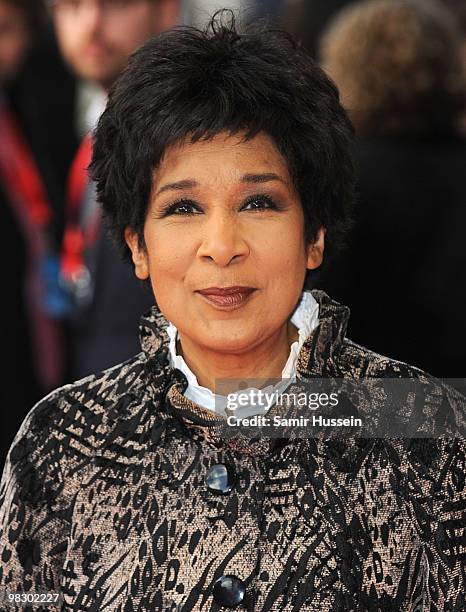 Moira Stewart arrives at The Prince's Trust Celebrate Success Awards, at the Odeon Leicester Square on March 1, 2010 in London, England.
