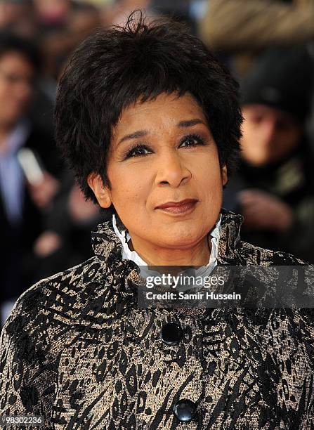 Moira Stewart arrives at The Prince's Trust Celebrate Success Awards, at the Odeon Leicester Square on March 1, 2010 in London, England.