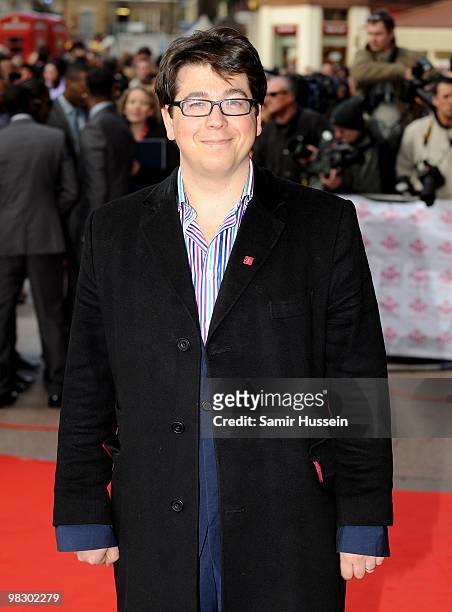 Michael Mcintyre arrives at The Prince's Trust Celebrate Success Awards, at the Odeon Leicester Square on March 1, 2010 in London, England.