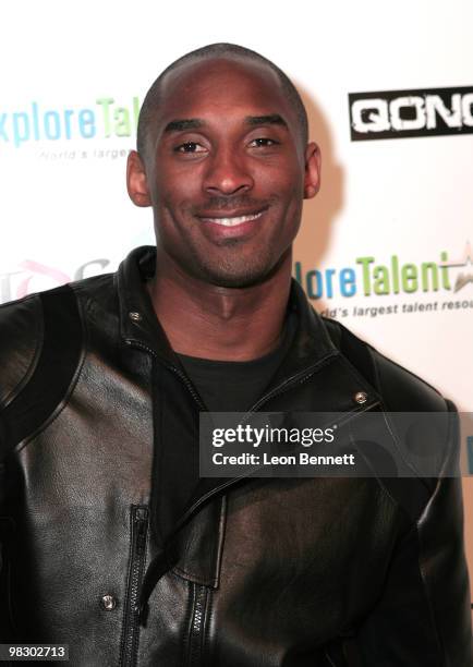 Kobe Byrant arrives at Boulevard3 on April 6, 2010 in Hollywood, California.