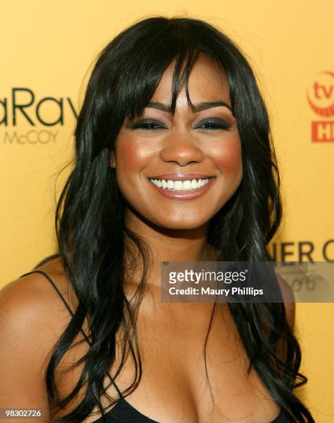 Actress Tatyana Ali arrives at "LisaRaye: The Real McCoy" Premiere Screening Launch Party at The Standard Hotel on April 6, 2010 in Los Angeles,...