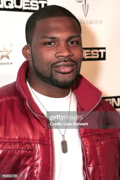 Jarrad Page arrives at Boulevard3 on April 6, 2010 in Hollywood, California.