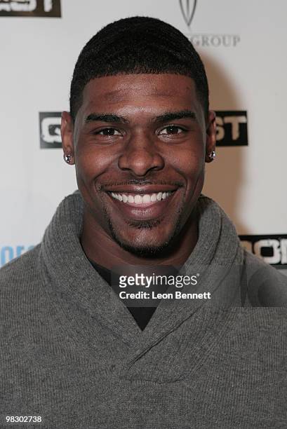 Ramses Barden arrives at Boulevard3 on April 6, 2010 in Hollywood, California.