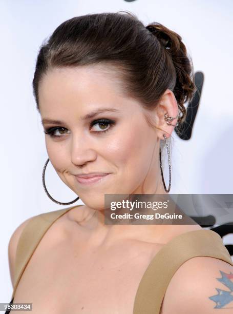 Actress Jane Carrey arrives at Universal Pictures' World Premiere of "Forgetting Sarah Marshall" on April 10, 2008 at Grauman's Chinese Theater in...