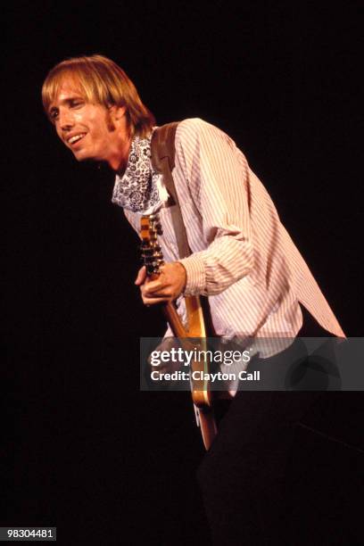 Tom Petty & the Heartbreakers performing at the Cow Palace in San Francisco, California in 1981.