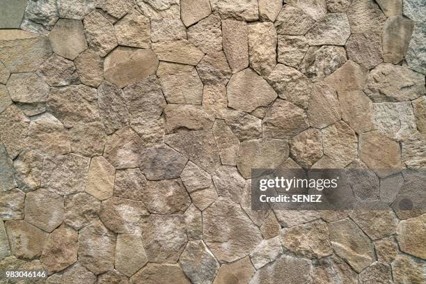 empty studio background - muro di pietra foto e immagini stock