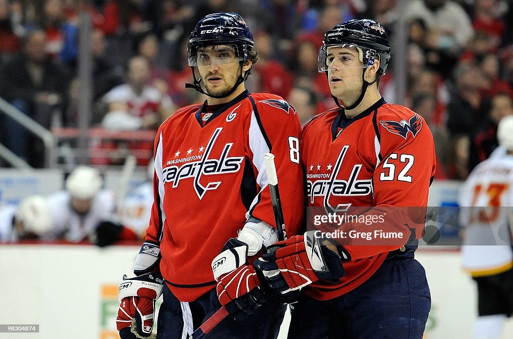 Calgary Flames v Washington Capitals