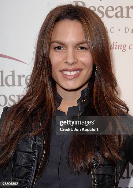 Actress Nadine Velazquez arrives at St. Jude Children�s Research Hospital Inaugural Estrellas Por La Vida Gala at Club Nokia on April 6, 2010 in Los...