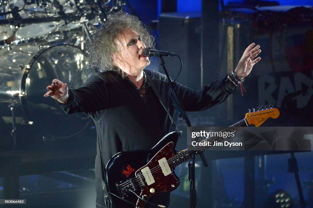 The Cure Perform During Robert Smith's Meltdown At Royal Festival Hall