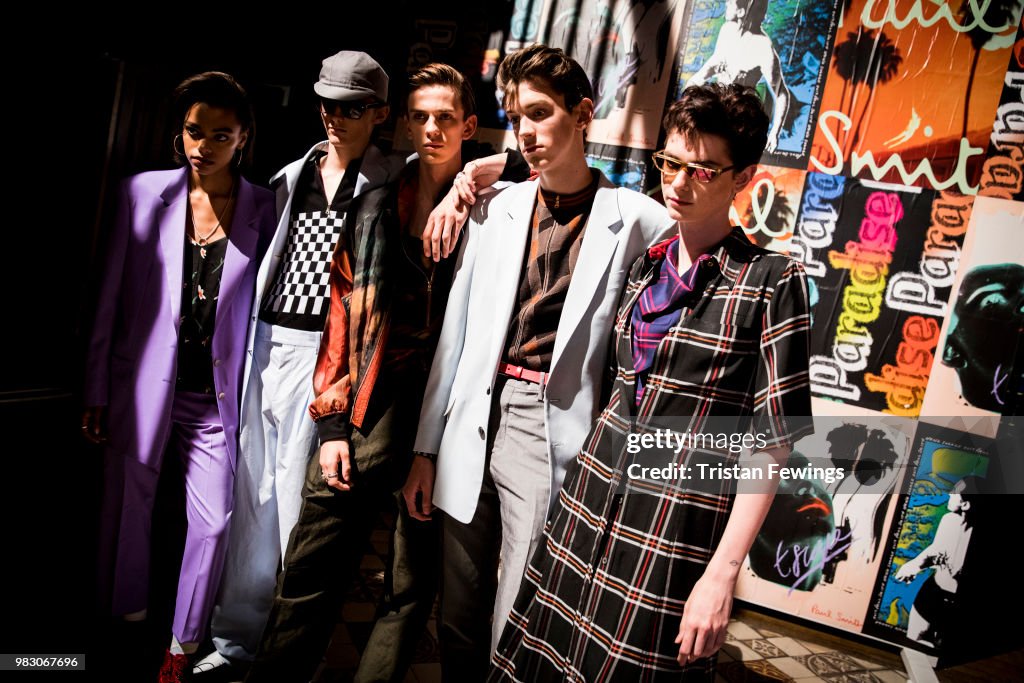 Paul Smith : Backstage - Paris Fashion Week - Menswear Spring/Summer 2019