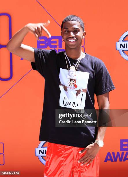 Christian Combs attends the 2018 BET Awards at Microsoft Theater on June 24, 2018 in Los Angeles, California.