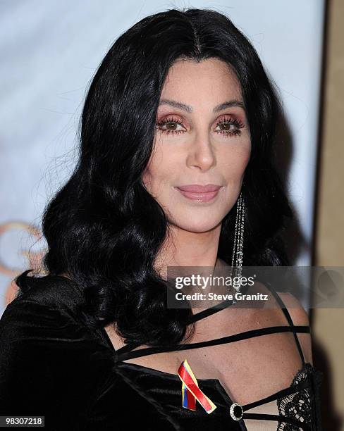Singer/actress Cher attends the 67th Annual Golden Globes Awards at The Beverly Hilton Hotel on January 17, 2010 in Beverly Hills, California.