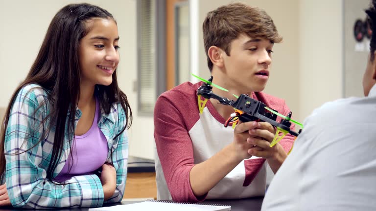 Engineering Class Hs 1,000 High School Student Engineering Stock Videos, Footage, & 4K Video ...