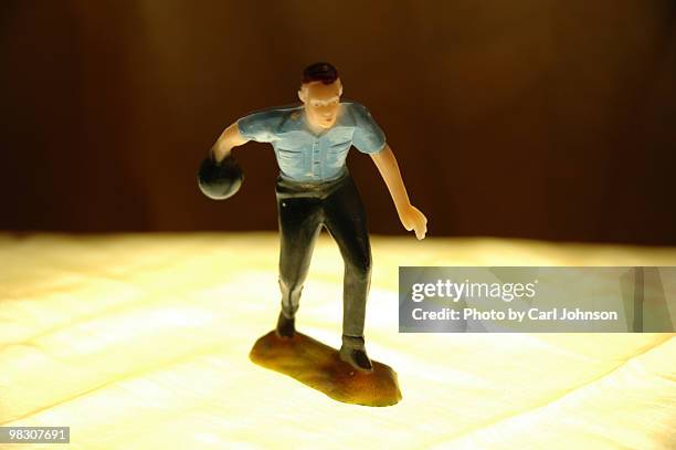 it's 1954: a man's gotta bowl. - rensselaer stock pictures, royalty-free photos & images