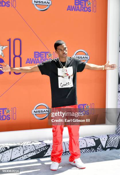 Christian Combs attends the 2018 BET Awards at Microsoft Theater on June 24, 2018 in Los Angeles, California.