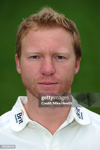 Gareth Batty of Surrey poses for a portrait during a photocall at The Brit Oval on April 7, 2010 in London, England.