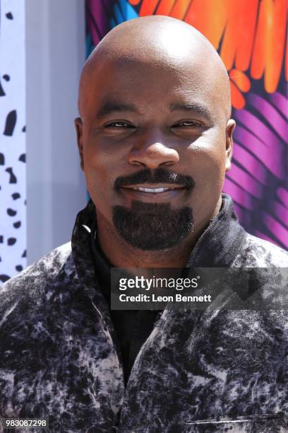 Mike Colter attends the 2018 BET Awards at Microsoft Theater on June 24, 2018 in Los Angeles, California.