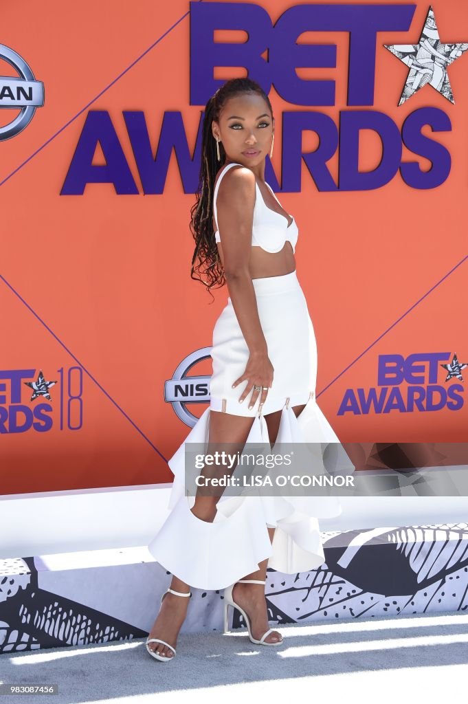 US-ENTERTAINMENT-BET-AWARDS-ARRIVALS