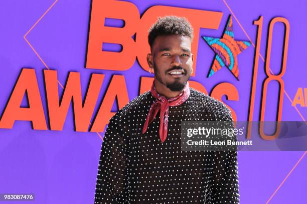 Luke James attends the 2018 BET Awards at Microsoft Theater on June 24, 2018 in Los Angeles, California.