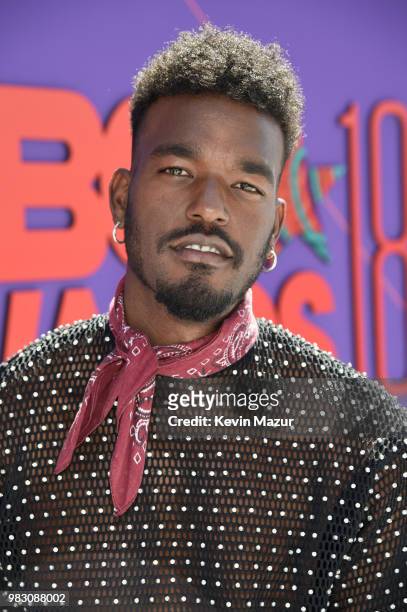 Luke James attends the 2018 BET Awards at Microsoft Theater on June 24, 2018 in Los Angeles, California.