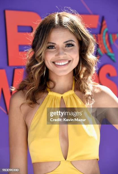 Jennifer Freeman attends the 2018 BET Awards at Microsoft Theater on June 24, 2018 in Los Angeles, California.