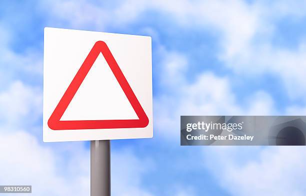 1,186 Red Triangle Warning Stock Photos, High-Res Pictures, and Images ...