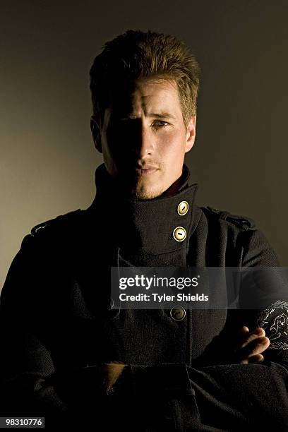 Actor Brendan Fehr poses at a portrait session for Self Assignment in Los Angeles, CA on March 18, 2007. .