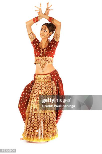 traditional indian dance move - paul piebinga stock pictures, royalty-free photos & images