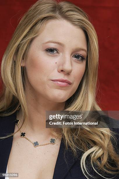 Blake Lively at the Waldorf Astoria Hotel in New York City, New York on October 4, 2008. Reproduction by American tabloids is absolutely forbidden.