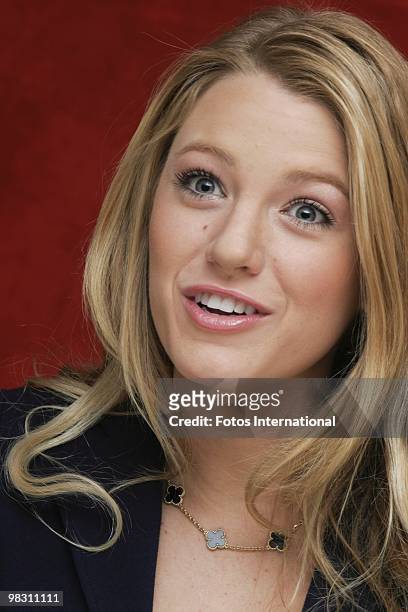 Blake Lively at the Waldorf Astoria Hotel in New York City, New York on October 4, 2008. Reproduction by American tabloids is absolutely forbidden.