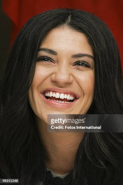 Jessica Szohr at the Waldorf Astoria Hotel in New York City, New York on October 4, 2008. Reproduction by American tabloids is absolutely forbidden.