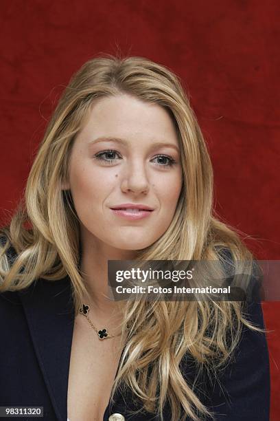 Blake Lively at the Waldorf Astoria Hotel in New York City, New York on October 4, 2008. Reproduction by American tabloids is absolutely forbidden.