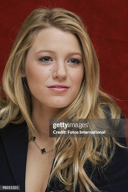 Blake Lively at the Waldorf Astoria Hotel in New York City, New York on October 4, 2008. Reproduction by American tabloids is absolutely forbidden.