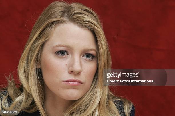 Blake Lively at the Waldorf Astoria Hotel in New York City, New York on October 4, 2008. Reproduction by American tabloids is absolutely forbidden.