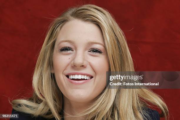 Blake Lively at the Waldorf Astoria Hotel in New York City, New York on October 4, 2008. Reproduction by American tabloids is absolutely forbidden.