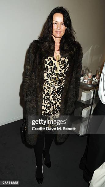 Tricia Ronane attends the launch party of the new Byredo fragrance 'La Tulipe' during the Byredo La Tulipe pop-up shop opening on April 7, 2010 in...